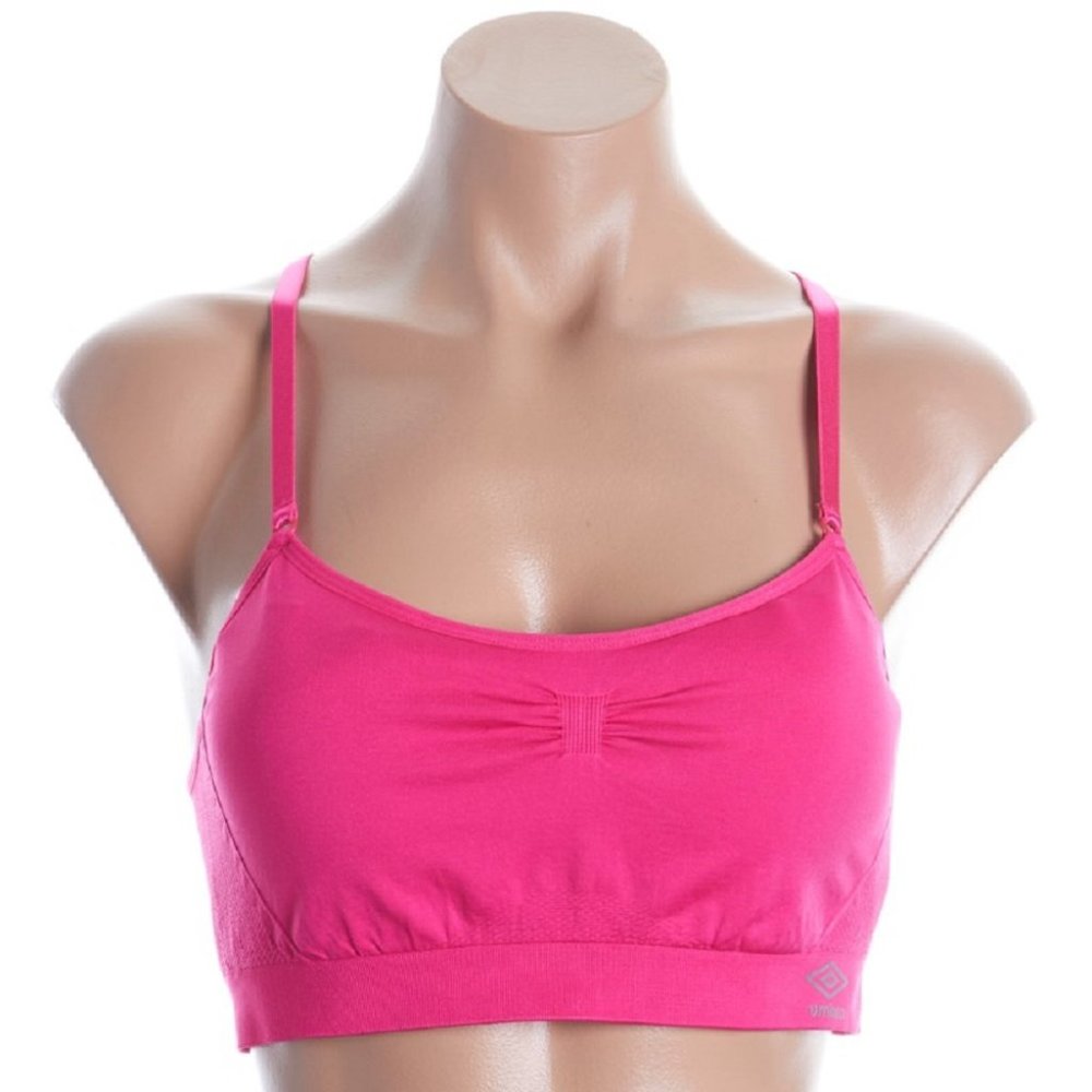 Umbro Adjustable Racerback Seamless Sports Bra